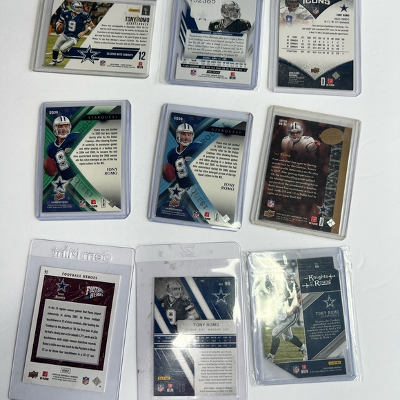 Football Trading Card Collection “Tony Romo” - Picture 2 of 2
